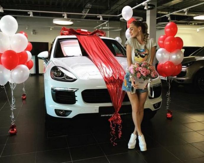 Анна Хилькевич приобрела Porsche за несколько миллионов