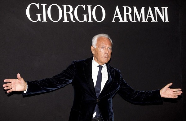 Джорджио Армани пожертвовал 1,25 миллиона евро